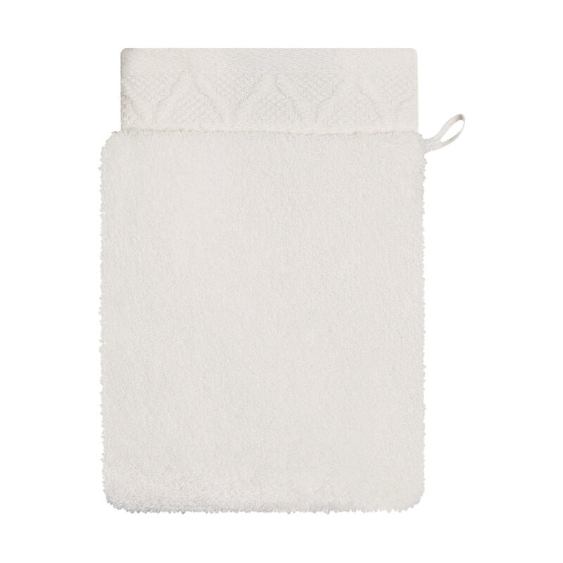 Le Jacquard Francais Caresse White Wash Mitt
