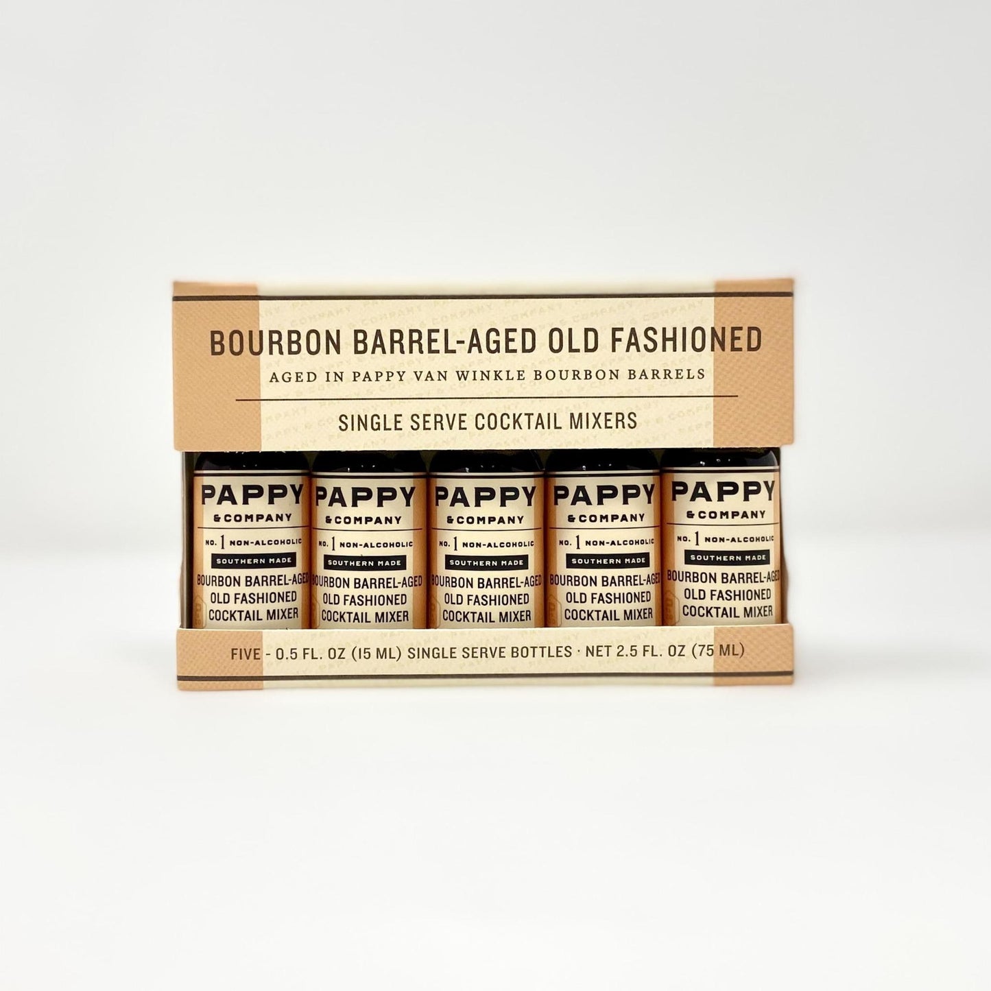 Bittermilk Pappy Van Winkle Bourbon Barrel Aged Old Fashioned Mix - Single Serve 5 Pack