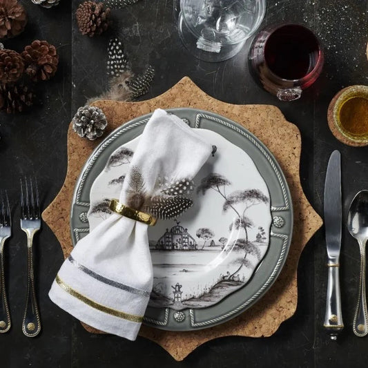 Juliska Country Estate Flint Dessert/Salad Plate