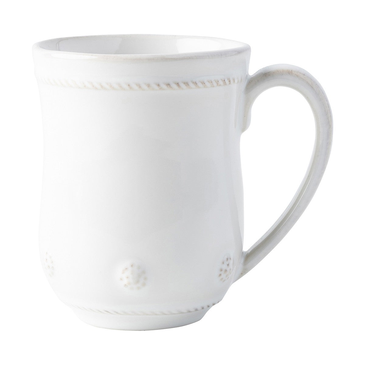 Juliska Berry & Thread Flared Whitewash Mug