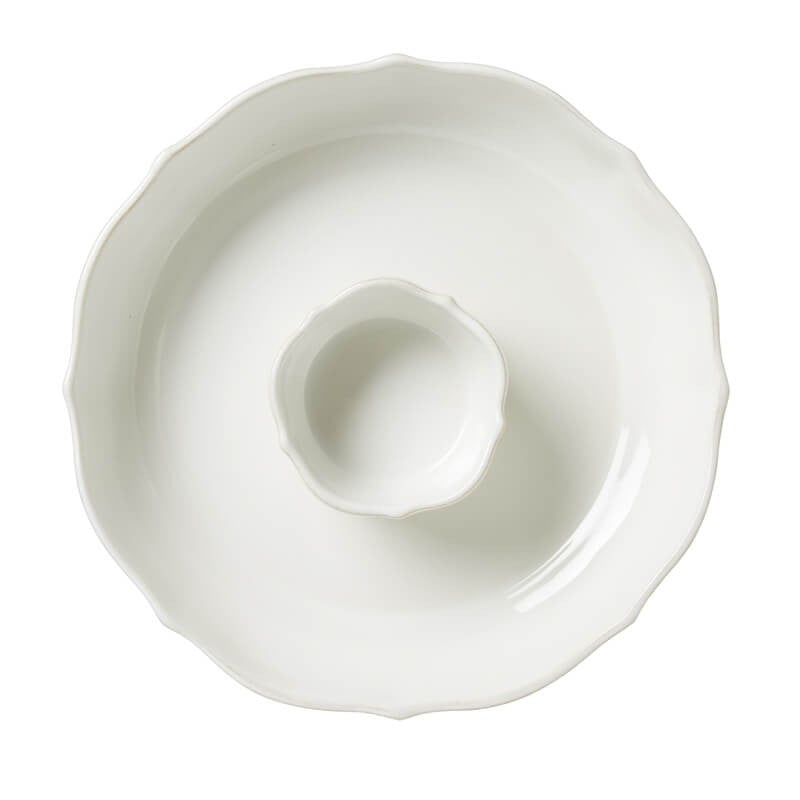 Juliska Berry & Thread Whitewash Chip ‘n Dip