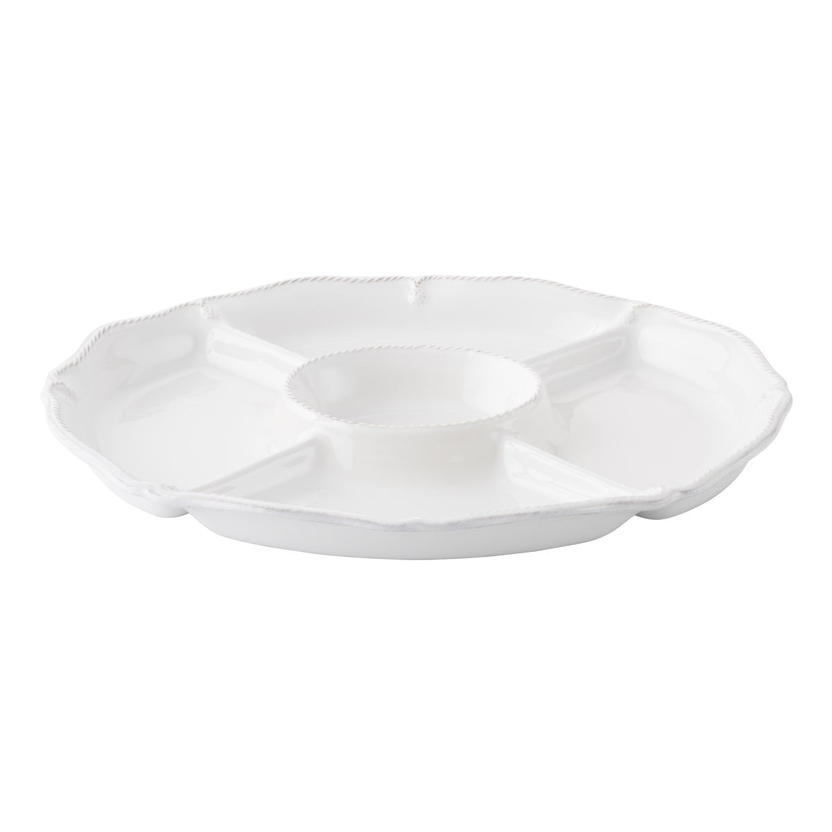Berry & Thread Whitewash Crudite Platter - Juliska