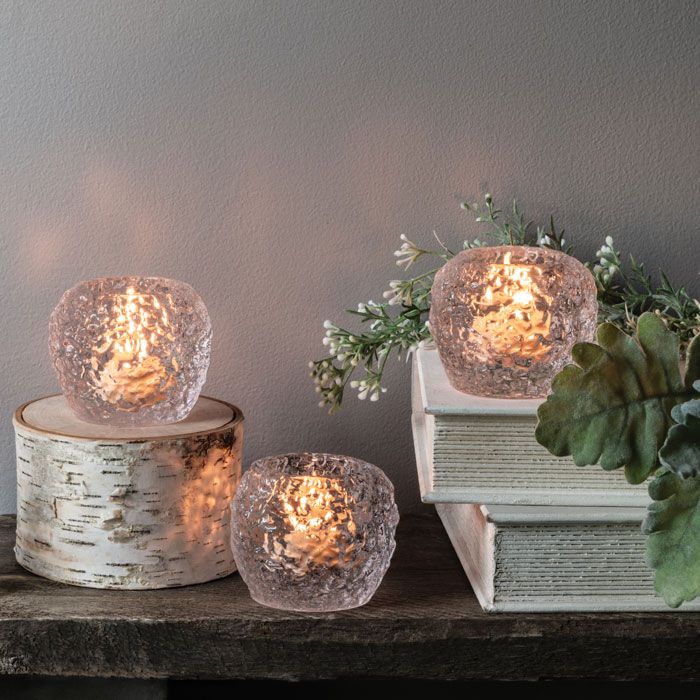 Simon Pearce KP Love Your Brain Snowball Tealight, Gift Boxed