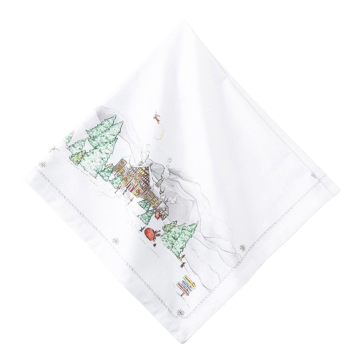 Berry & Thread North Pole Napkin - Juliska