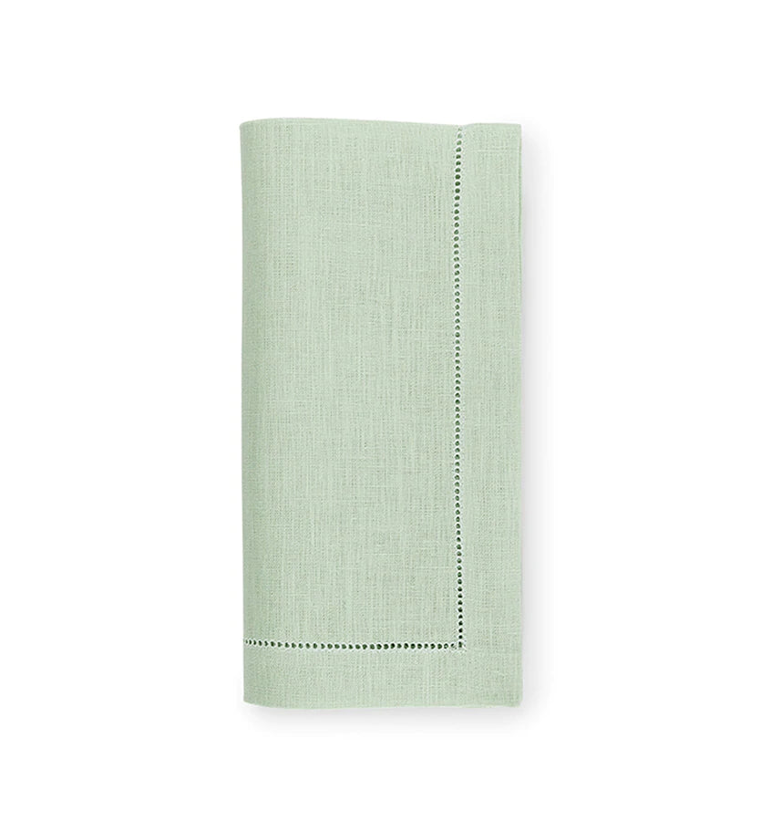 Sferra Linen Dinner Napkins 20" x 20" Mint (Set of 4)