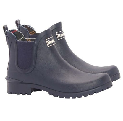 Barbour Women's Wilton Chelsea Welly in Navy
