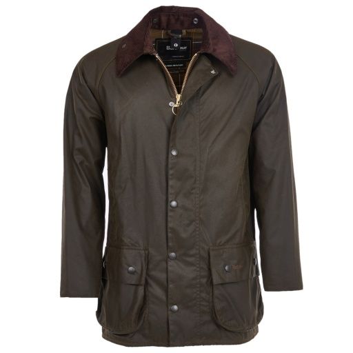 Barbour Men's Classic Beaufort Wax Jacket in Olive