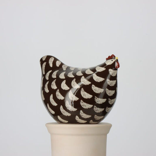 Pullet Black Spotted White