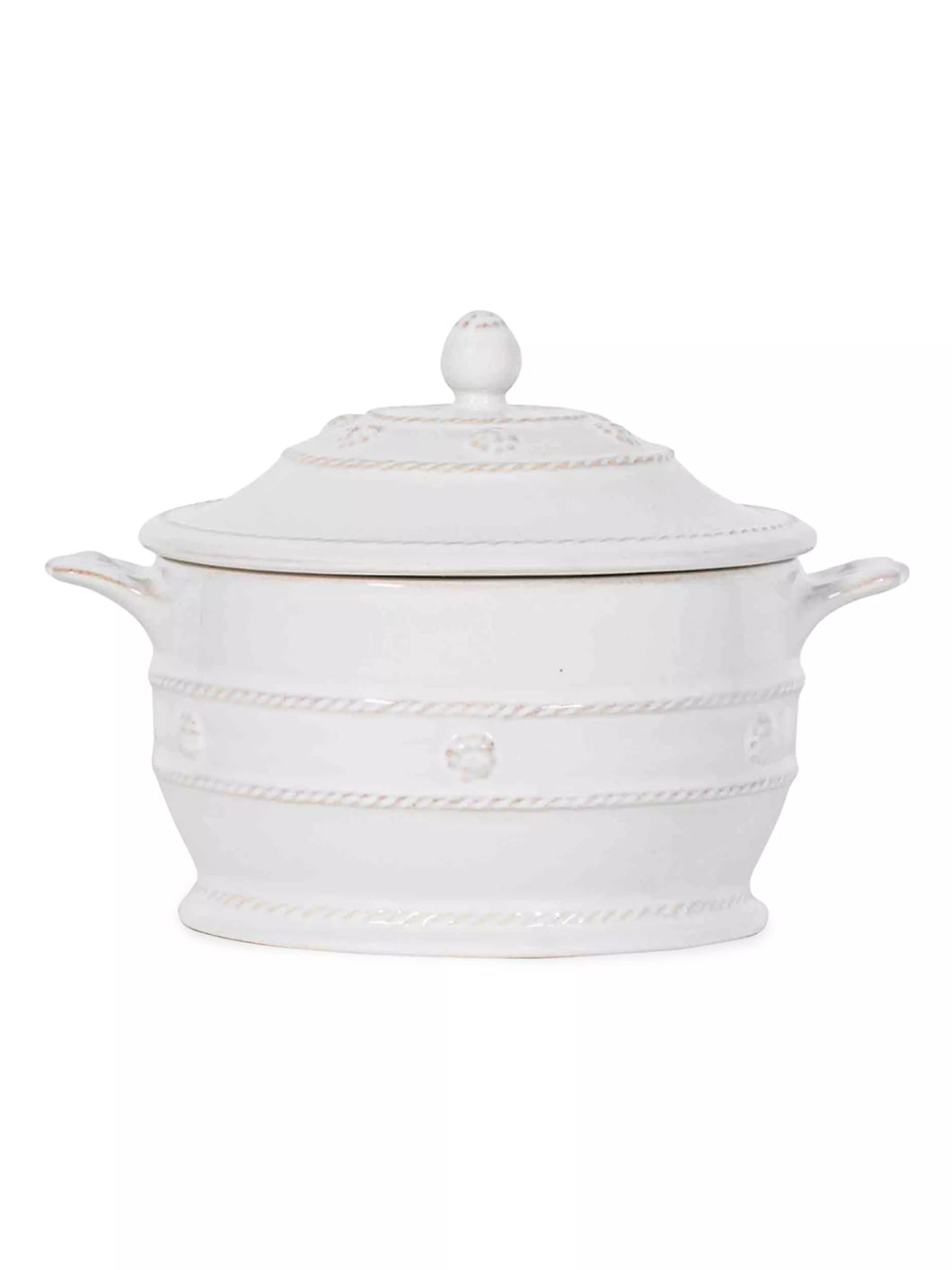 Berry & Thread Whitewash Mini Cocotte - Juliska