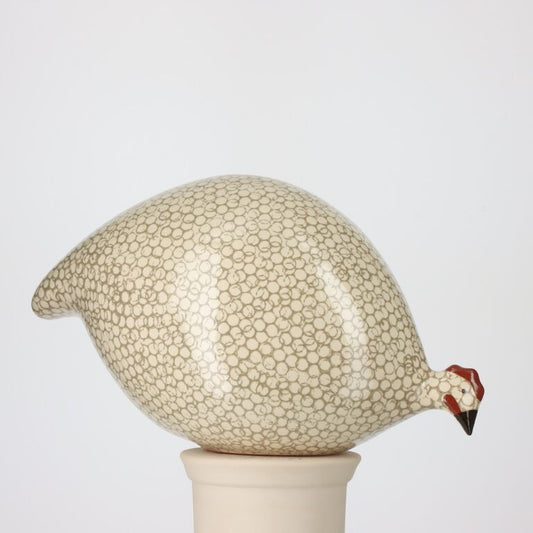 Guinea Fowl White Spotted Grey