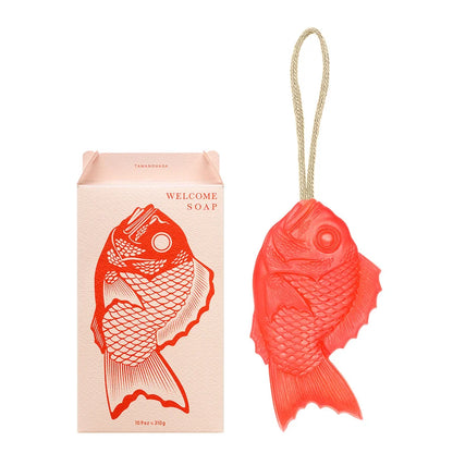 Pomegranate Red Welcome Gift Fish Soap
