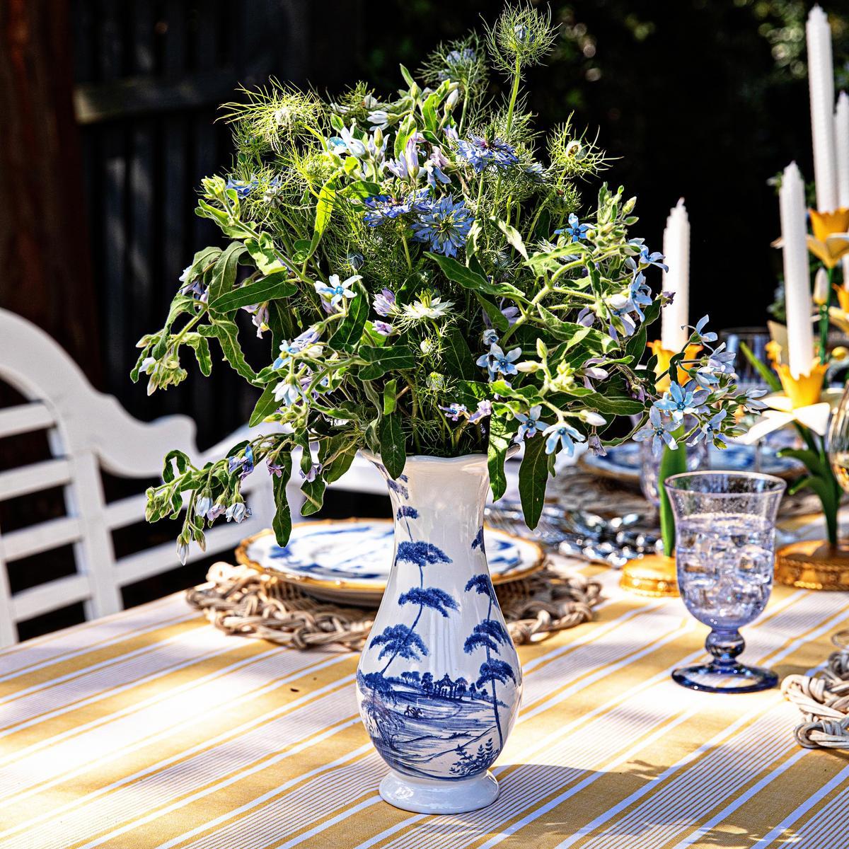 Juliska Country Estate 9" Vase in Delft Blue