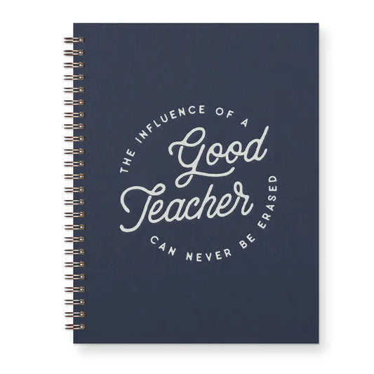 Good Teacher Influence Lined Journal Notebook