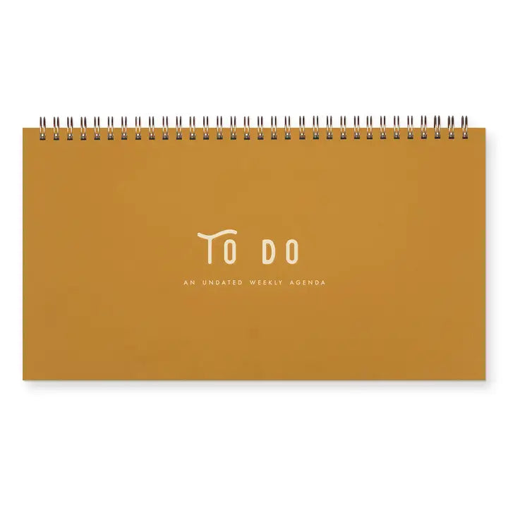 To Do Simple Undated Weekly Planner