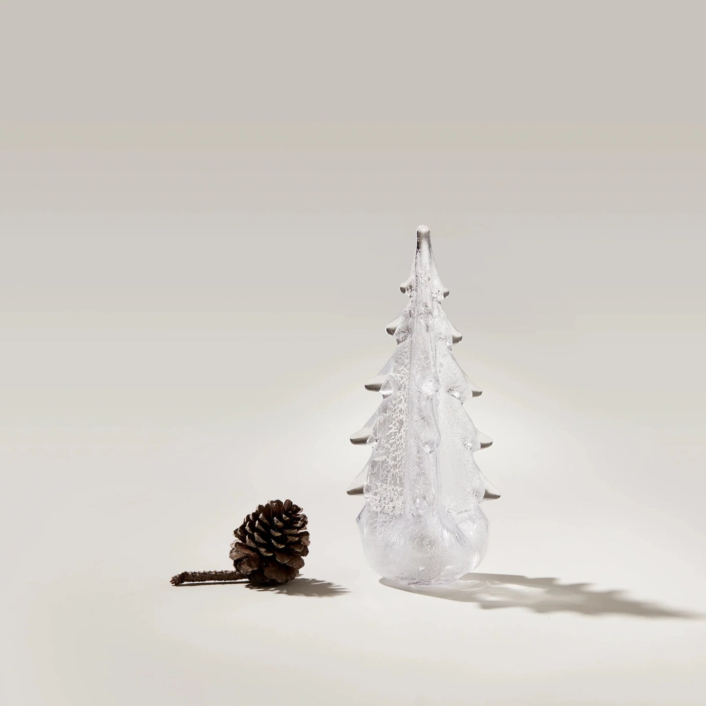 Simon Pearce Silver Leaf Evergreen Tree