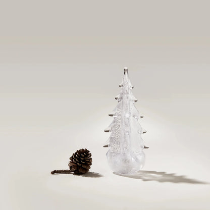 Simon Pearce Silver Leaf Evergreen Tree