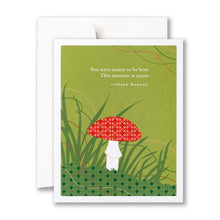 Load image into Gallery viewer, &quot;You were meant to be here&quot; Birthday Card - Positively Green
