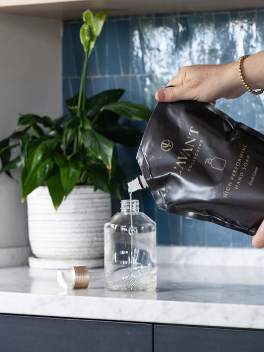 Black Petite Glass Bottle, 10 oz