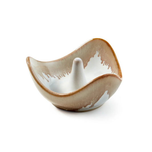 Simon Pearce Pottery Ring Holder, Bluff