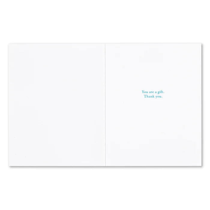 "Nobody Comes into Your Life by Mere Coincidence..." Thank You Card