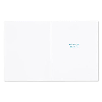 "Nobody Comes into Your Life by Mere Coincidence..." Thank You Card