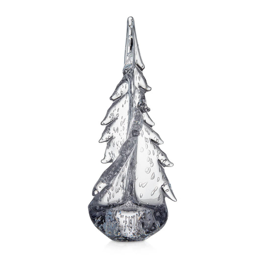 Simon Pearce Bubble Twist Evergreen Tree, Gift Boxed