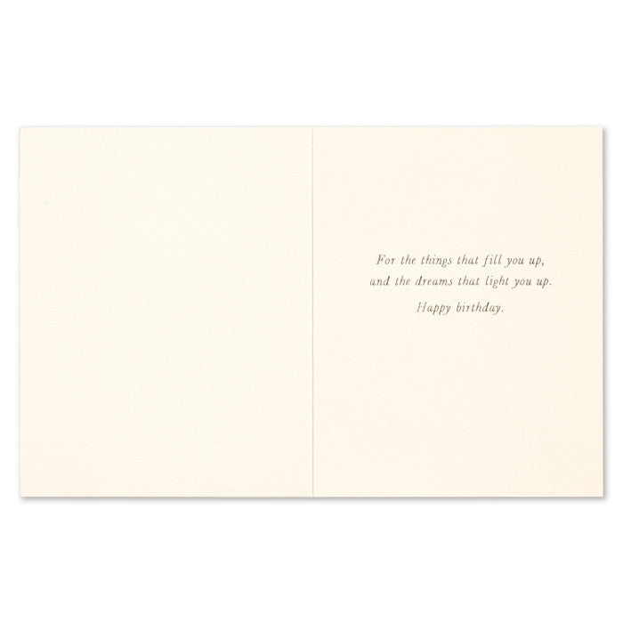 "Today is for you" Birthday Card