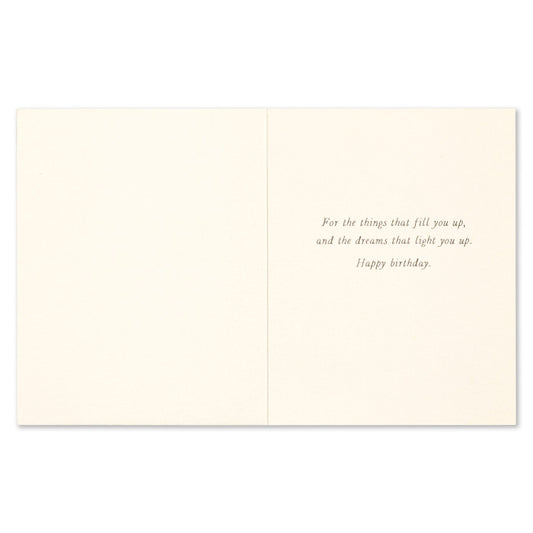 "Today is for you" Birthday Card