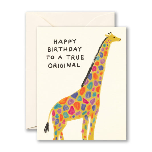 "Happy Birthday to a True Original" Birthday Card