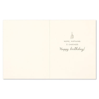 "There's Nothing Better Than Celebrating You" Birthday Card