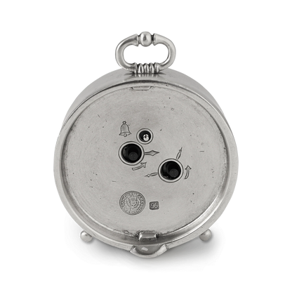 Toscana Alarm Clock | MATCH Pewter