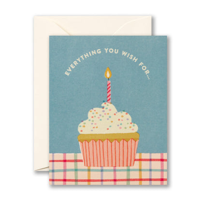 "Everything you wish for…" Birthday Card