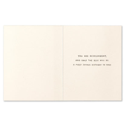 "Sorry If I Overdressed" Birthday Card