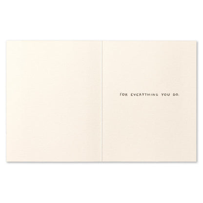 "Big, Big Gratitude" Thank You Card