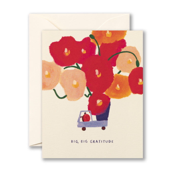 "Big, Big Gratitude" Thank You Card