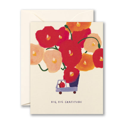 "Big, Big Gratitude" Thank You Card