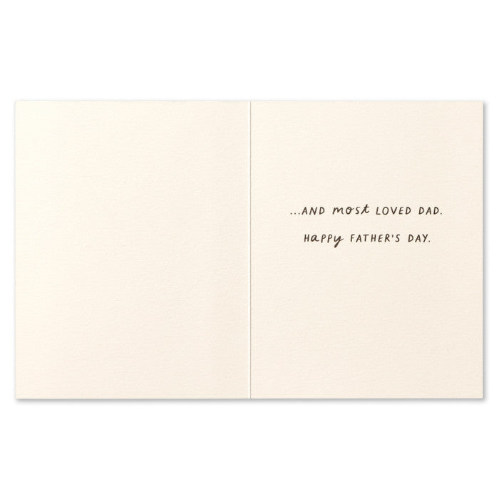 "Champion of the Shoulder Ride" Father's Day Card