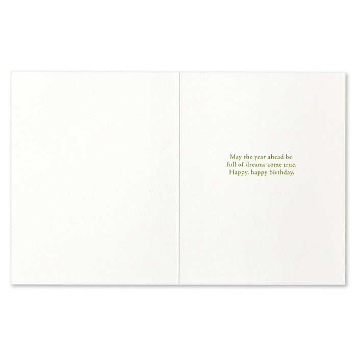 "Whatever You Wish for Yourself, I Wish" Birthday Card