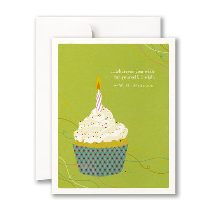 "Whatever You Wish for Yourself, I Wish" Birthday Card