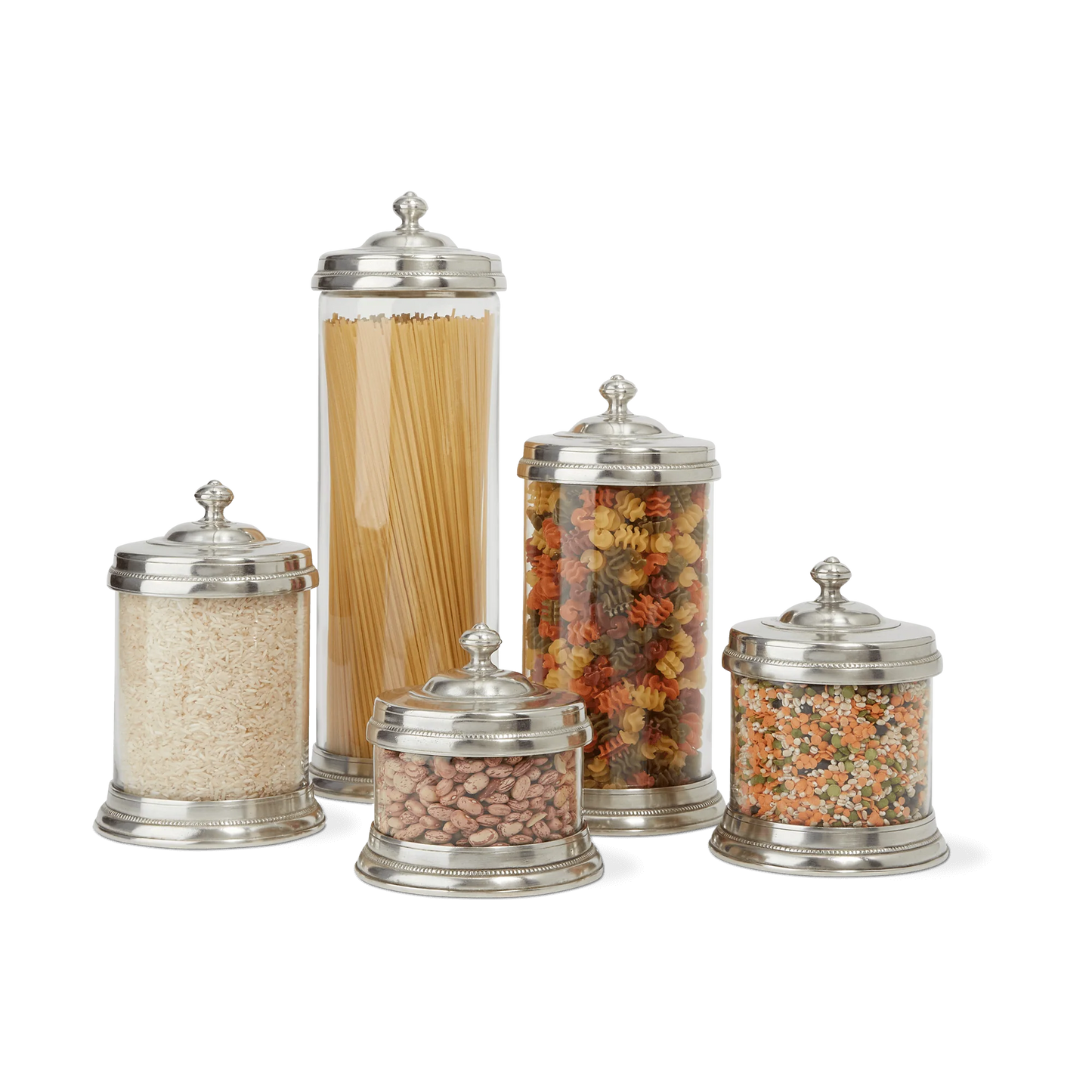 Small Glass Canister | MATCH Pewter