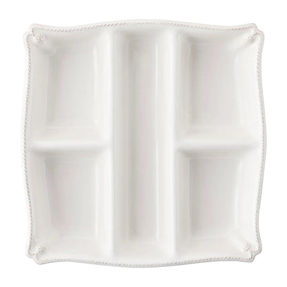 Juliska Berry & Thread Whitewash Appetizer Platter