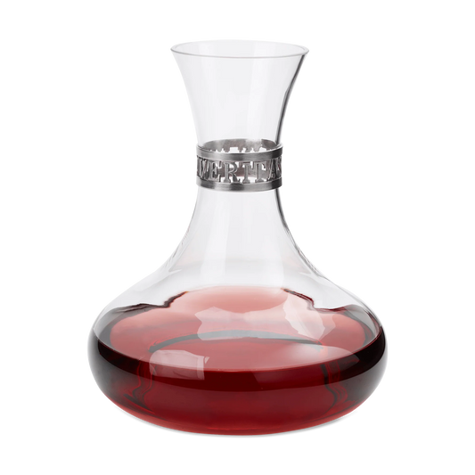 In Vino Veritas Decanter | MATCH Pewter