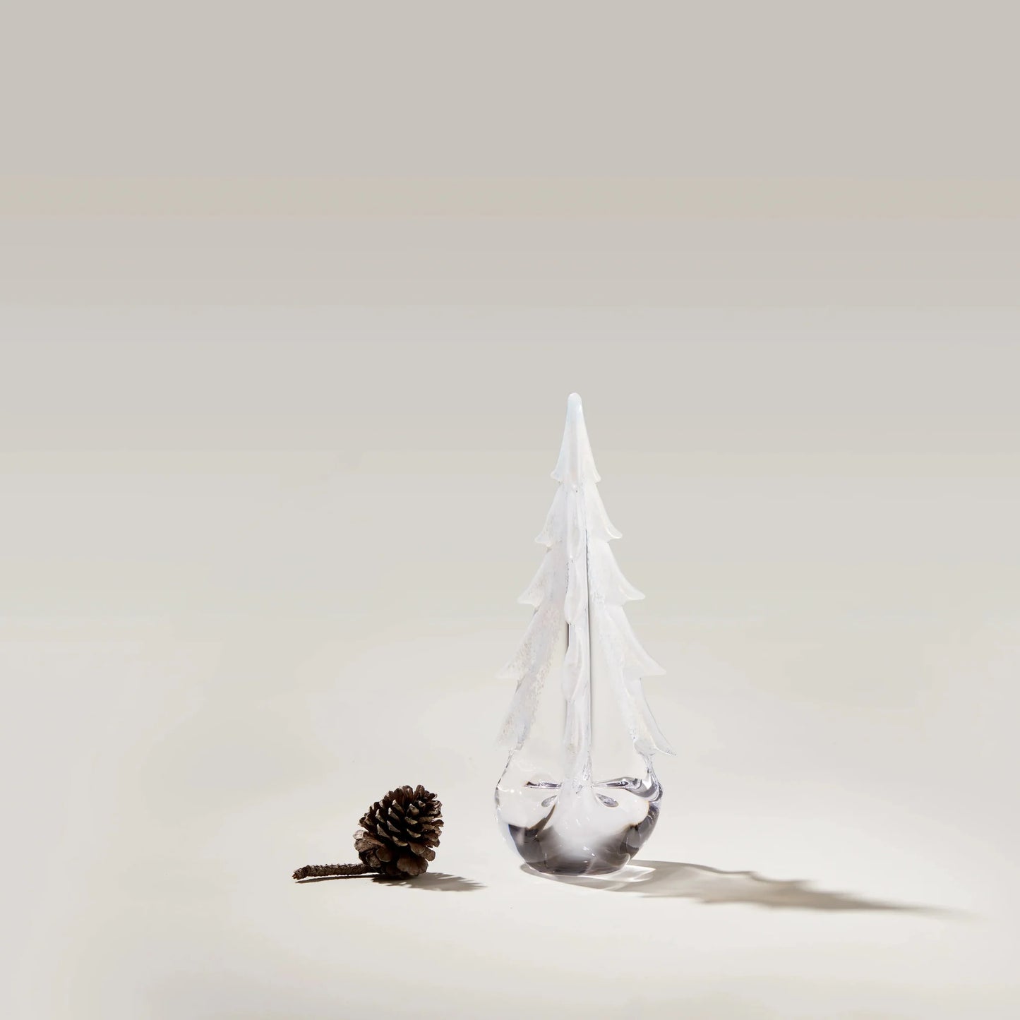 Simon Pearce Snowy Branches Evergreen Tree