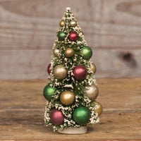 10" Multicolor Bead Bottlebrush Tree