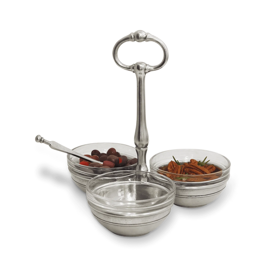 Condiment Trio | MATCH Pewter