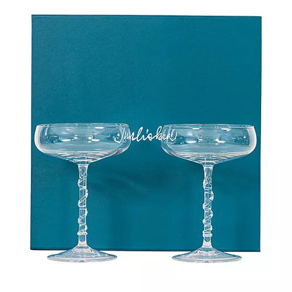 Juliska Amalia Cocktail Coupes, Set of 2