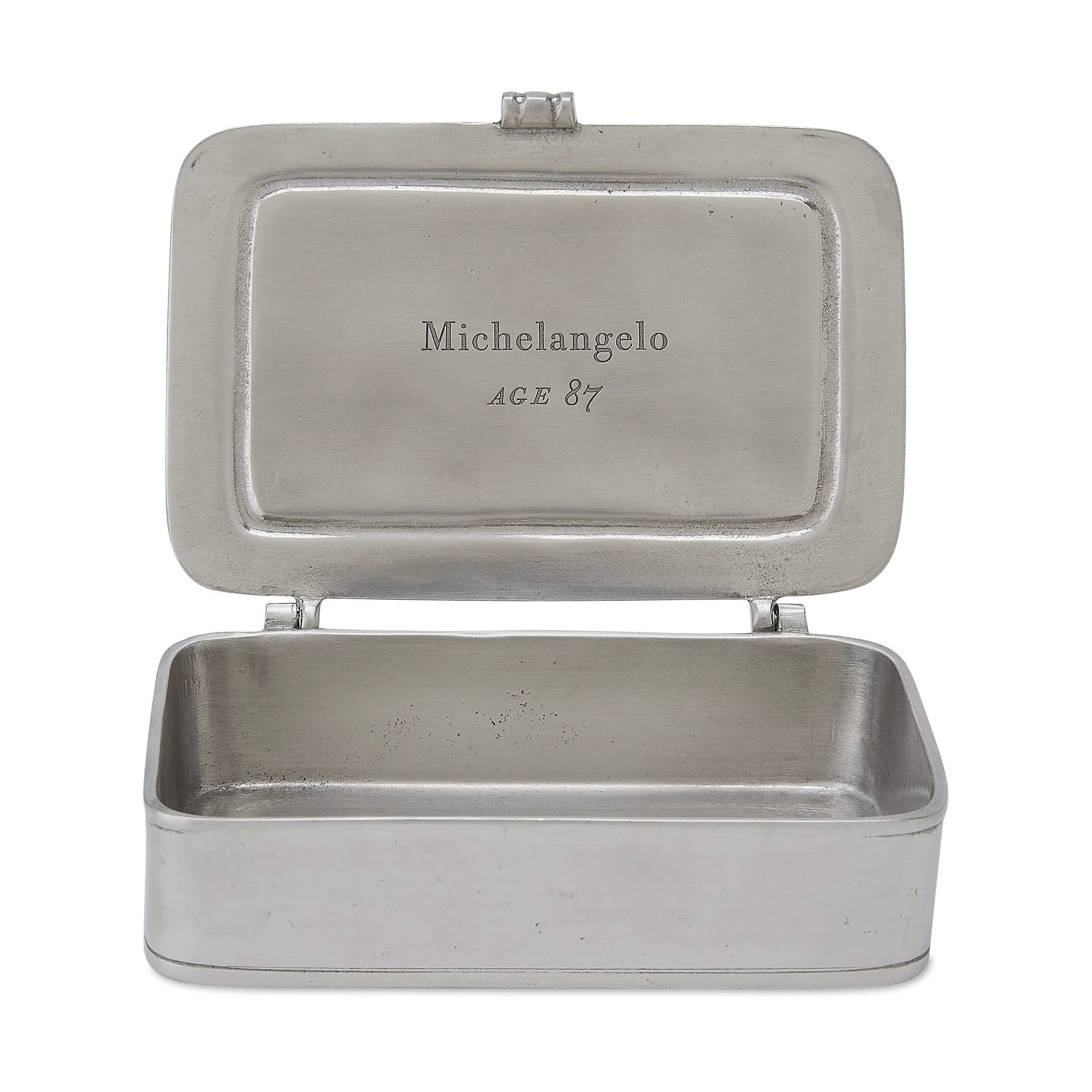 MATCH PEWTER Michelangelo Box