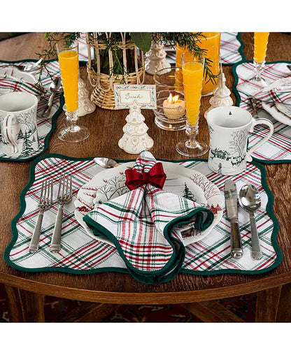 Juliska Merry Tartan Placemats (Set of 4)
