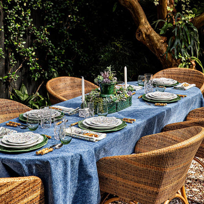 Juliska Denim 60" x 120" Tablecloth