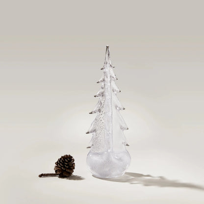 Simon Pearce Silver Leaf Evergreen Tree
